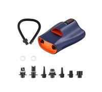 VEVOR Pompa per SUP ad Alta Pressione, Pompa ad Aria SUP a Doppio Stadio con Funzione di Spegnimento Automatico e Connettore per Auto a 12 V CC Ideale per Paddle Board Gonfiabili e Materassini