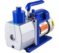 VEVOR Pompa per Vuoto 29,2 x 11,4 x 21,6 cm Pompa per Vuoto per Aria Condizionata 198,21 L/min Stadio Singolo, Sistemi R12 R22 R134a R410a 110 V 5PA per Riparazione Automobili Evacuazione Sotto Vuoto