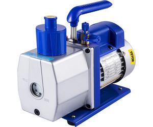 VEVOR Pompa per Vuoto Monostadio a Palette Rotativa 198,21 L/min HVAC Profondo