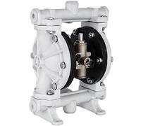 VEVOR Pompa pneumatica a doppia membrana, ingresso e uscita 12,7 mm, 13,2 GPM e max 120 psi, pompa di trasferimento pneumatica con membrana in PTFE per benzina, gasolio