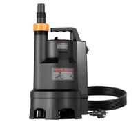 VEVOR Pompa Sommergibile per Pozzetto 690W, 17500 L/H, per Acque Sporche e Pulite in PP-GF20 con Interruttore a Galleggiante Automatico, Cavo Lungo, Sollevamento max. 9 m, per Piscine, Giardino
