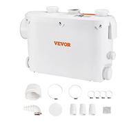 VEVOR Pompa Trituratore per Bagno Lavabo 500W Prevalenza Max.8m Portata 6600L/h