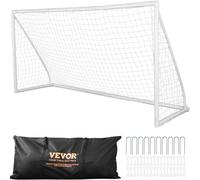 VEVOR Porta da Calcio Pop-up per Bambini 371x121,5x183 cm Portatile, Cancello da Calcio per Bambini da Giardino Portatile Telaio in PVC PE per l'Allenamento, Porta da Calcio per Bambini da Cortile
