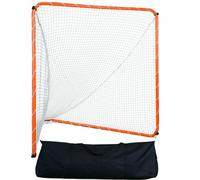 VEVOR Porta da Lacrosse, Rete da Lacrosse 6' x 6', Attrezzatura da Allenamento per Lacrosse in Cortile con Struttura in Acciaio, Porta da Lacrosse Portatile con Borsa per il Trasporto