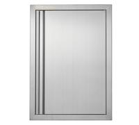 VEVOR Porta di Accesso al Barbecue, Porta Singola da Cucina Esterna 432x610mm, Porta ad Incasso in Acciaio Inox, Maniglia ad Incasso, Isola Barbecue, Stazione per Grigliate, Armadio da Esterno