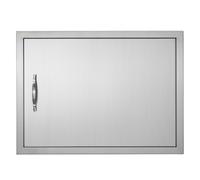 VEVOR Porta di Accesso da Cucina 685 x 508 mm, Singola per Esterno, in Acciaio Inox Montaggio a Incasso per Isola, Stazione, Mobile da Esterno