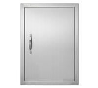 VEVOR Porta di Accesso per Cucina Esterna 18"x 24", Singola da Incasso in Acciaio Inox per Isola BBQ, Stazione per Grigliate, Mobile da Esterno