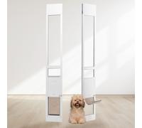 VEVOR Porta per Cani Porta Scorrevole Regolabile 1927-2049 mm con Patta Porta M