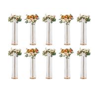 VEVOR Portafiori Colonna 90cm per Matrimonio Nozze 10 Pezzi Cristalli Decorativi