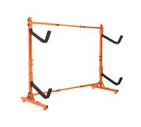 VEVOR Portaoggetti per Kayak Autoportante, Supporto per Gancio per Kayak in Acciaio Resistente con Bracci Imbottiti e Larghezza Regolabile, Carico Massimo 175LBS, per Garage Interno ed Esterno