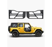 VEVOR Porte Tubolari Jeep, 2 Porte, Stile Caccia con Cerniere Resistenti e Chiusura OE, Porte per Jeep con Cuscinetti in Gomma e Tubo in Acciaio Temprato, per Jeep Wrangler JK 2007-2018