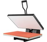 VEVOR Pressa a Caldo 40,6 x 61 cm ad Alta Pressione per T-Shirt Colore Nero | Riscaldamento Rapido, Controllo Preciso, Digitale Industriale a Sublimazione per Vinile Termotrasferibile, Facile da Usare