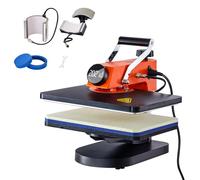 VEVOR Máquina de Prensa de Calor, Transferencia de Calor, Prensa de Calor Multifunción de 42 x 40 x 39 cm, Máquina de Sublimación de Prensa de Calor 5 en 1 para DIY Camisetas, Sombreros, Tazas