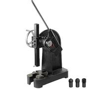 VEVOR Pressa a perno, Pressa per perno a cricchetto da 3 tonnellate, Pressa per perno, Altezza massima 12,2", Punzonatrice manuale per stampaggio, piegatura, allungamento, formatura