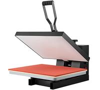 VEVOR Pressa di Calore, Pressa di Calore Potenza, Riscaldamento Pressa di Calore per Magliette, Stampante Digitale Sublimazione Industriale per Vinile Trasferimento Termico, Nero,406 x 510 mm, 1700W