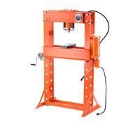 VEVOR Pressa Idraulica da Officina, Pressa Pneumatica da Officina con Telaio a H 50 T con Piastra di Pressatura Supporto Triangolare, Pressa Idraulica Stabile Regolabile per Pavimenti da Garage