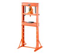 VEVOR Pressa Idraulica Manuale da Officina, Pressa da Officina Martinetto Telaio a H 20 T con Piastra di Pressatura Supporto Triangolare, Pressa Idraulica Stabile Regolabile per Pavimento da Garage