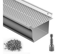 VEVOR Gutter Guard 5 in 208 ft Protezione per grondaie, Silver