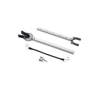 VEVOR Protezione per Poppa Regolabile da 584,2 a 889 mm Kit di Attrezzatura Protezione per Poppa per Barche Resistente alla Corrosione, per Motori Fuoribordo Sotto 100 CV Adatta a Scooter e Rimorchi