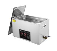 VEVOR Pulitore a Ultrasuoni Capienza 30 Litri Display Digitale Gioielli Occhiali