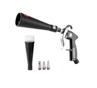 VEVOR Pulitore ad Aria Compressa ad Alta Pressione da 6-9,2 bar con 2 Set di Ugelli e Ugello Rotante a 360°, Pulitore Pulizia Tubo Rotante in Alluminio per Compressore d'Aria da 1/4 NPT