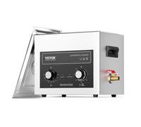 VEVOR Pulitore ad Ultrasuoni 10L con Timer Riscaldante Cestello Pulitrice 240W