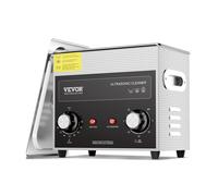 VEVOR Pulitore ad Ultrasuoni 3L con Timer Riscaldante Cestello Pulitrice 120W