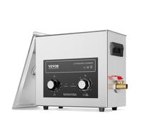 VEVOR Pulitore ad Ultrasuoni 6L con Timer Riscaldante Cestello Pulitrice 180W