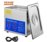VEVOR Pulitore Ad Ultrasuoni Pulitore Ad Ultrasuoni Macchina Per La Pulizia Ad Ultrasuoni Portatile Multifunzione 1.3L-30L Lavastoviglie Elettrodomestico