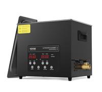 VEVOR Pulitore Digitale ad Ultrasuoni da 10 L 240 W, con Modalità Delicata e Degasaggio Migliorato, Pulitore ad Ultrasuoni Industriale 40 kHz con Riscaldatore Timer per Contenitori, Gioielli
