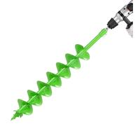 VEVOR Punta da Trapano a Spirale Ø120 x 790 mm per Perforazione da Giardino