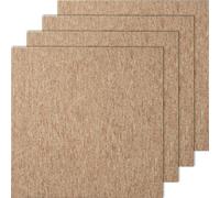 VEVOR Moquette Pavimento in Piastrelle 16 Quadrati con Imbottitura 500 x 500 mm