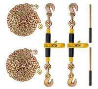 VEVOR Raccoglitore a cricchetto 3/8"-1/2" Raccoglitori di carico 12000 libbre