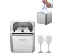 VEVOR FY-05 Raffreddatore per Bicchieri, Acciaio Inossidabile, Argento