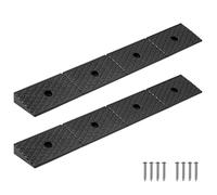 VEVOR Rampa di Accesso in Gomma per Vialetto da 2 Pezzi 15 T Altezza 50,8 mm