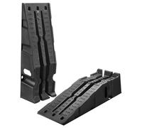 VEVOR Rampa di Carico per Auto, Altezza di Sollevamento 170 mm, Rampa per Sollevamento per Auto da Officina, Cambio Olio e Riparazione Camion, Ogni Pezzo Carico 1814 kg, Nero 2 Pezzi