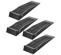 VEVOR Rampa di Carico per Auto, Altezza di Sollevamento 65 mm, Rampa per Sollevamento per Auto da Officina, Cambio Olio e Riparazione Camion, Ogni Pezzo Carico 9072 kg, Nero 4 Pezzi