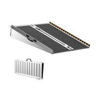 VEVOR Rampa per Sedia a Rotelle Portatile, 800 Libbre, Rampa con Soglia Pieghevole in Alluminio Antiscivolo, Rampa per Scooter per Mobilità Pieghevole per Gradini di Casa, Scale, Porte, Cordoli