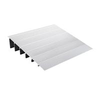 VEVOR Rampa per Soglia di Porta Capacità Carico max. 362,8 kg, Rampa per Soglia Modulare Regolabile, Rampa per Porta d'Ingresso Sedie a Rotelle, Rampa per Soglia in Lega di Alluminio Altezza 15,2 cm