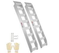 VEVOR Rampe in Alluminio, 8810 libbre, Rampa di Carico Universale per Moto, Trattore, ATV/UTV, Camion, Tosaerba, 72"L x 15"L, 2 Pezzi