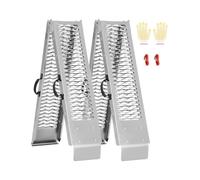 VEVOR Rampe in Alluminio da 453,59 kg 2 Pezzi, Rampa di Carico Universale Stabile con Maniglie, Superficie di Rampa più Ampia, Adatte per ATV, UTV, Motociclette, Biciclette Elettriche