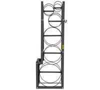 VEVOR Staffa per Bombole di Gas Refrigerante con Capacità, Rastrelliera per Bombola di Gas, Staffa per Bombola di Gas Refrigerante, Supporti per Bombole Gas 1x50 libbre 2x30 libbre 3 Cilindro Piccolo