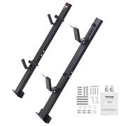 VEVOR Rastrelliera per Decespugliatore, Rastrelliera per Trimmer da 2 Posti, Rastrelliera per Rimorchio Supporto per Rifiniture con Blocco Password Lega di Zinco, Montaggio da Parete o su Rimorchio