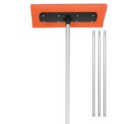 VEVOR Rastrello da Neve per Tetti 225-562 cm con Raschietto da 450 mm, Strumento per la Rimozione della Neve, Impugnatura Antiscivolo, Protezioni per Tetti con Ruote per Foglie Cadute, Detriti
