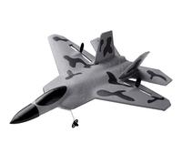 VEVOR RC Aereo, 2,4 GHz Aereo Telecomandato, 2 Canali con 6-Asse Giroscopico Stabilizzatore, Pronto a Volare Allenatore Aereo Giocattolo 2 Batterie, Facile Volare RC Aliante per Adulti Bambini Ragazzi