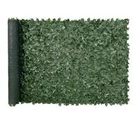 VEVOR Recinto per privacy edera 1,5 x 3 m, Schermo verde artificiale recinto di edera supporto in rete connessione rinforzata, Siepe artificiale foglie decorazione per giardino cortile Balcone