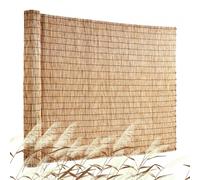 VEVOR Recinzione Canne Naturali, 5x1,2 m, Pannello in Canne, Pannello Protezione Privacy per Balcone Terrazza, Schermo Protezione Privacy Decorativo per Giardino da Esterno, Divisorio Paesaggistica