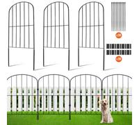 VEVOR Recinto da Giardino Cortile in Metallo 10 Barriera 61x33 cm Senza Scavare