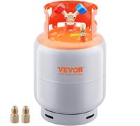 VEVOR Recupero Refrigerante Serbatoio Bombola da 13,6kg Φ250 x 390 mm 400 PSI