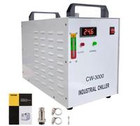VEVOR Refrigeratore di Acqua Industriale, 0,45 A Capacità 9 L Acqua Raffreddamento Refrigeratore Industriale Modello per CNC Laser Engraver per Raffreddare l'Unico Tubo Laser in Vetro CO2